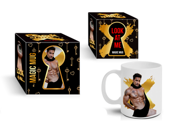 Look at Me Kubek Termoczuły STRIPTIZ – Mężczyzna Rozbierający się pod wpływem Ciepła