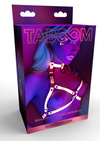 Sexy Uprząż Do Seksu BDSM Świecąca w Ciemności TABOOM 17211 –  GLOW IN THE DARK Harness!