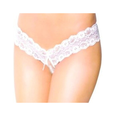 Koronkowe stringi damskie otwarte SoftLine 2456