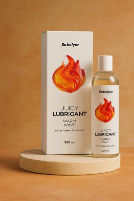 Lubrykant wodny z efektem rozgrzewającym Satisfyer Warming Wave 300 ml