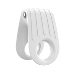 Pierścień Wibrujący na Penisa Ovo B12 Vibrating Ring White