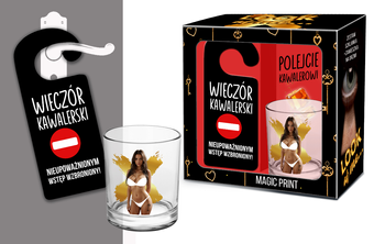 Zestaw na Wieczór Kawalerski – Szklanka Termoczuła do Whisky/Wódki z Zawieszką