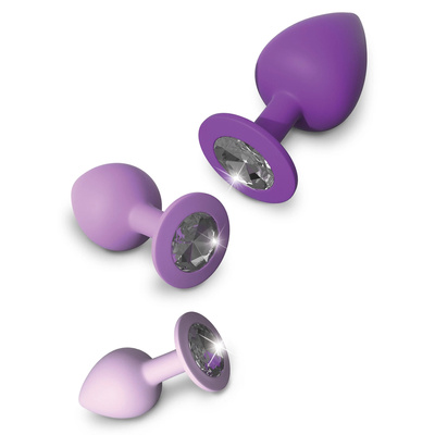  Zestaw trzech korków analnych do treningu - Her Little Gems Trainer Set