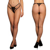 Stringi Faye Idealnie dopasowane paseczkowe - Lace Thong 09 Le Désir