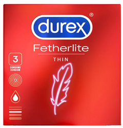 3 Prezerwatywy Durex Fetherlite Thin