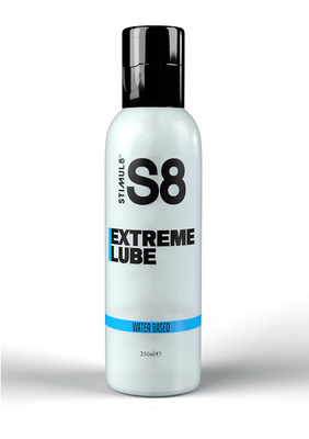 S8 Extreme WB Lube 250ml – Wodny Żel Nawilżający z Laureth-9!