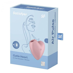 Wibrujący Stymulator Powietrzny do Łechtaczki - Satisfyer Cutie Heart