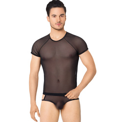 Prześwitujący Zestaw Męski - Soft Line 4607