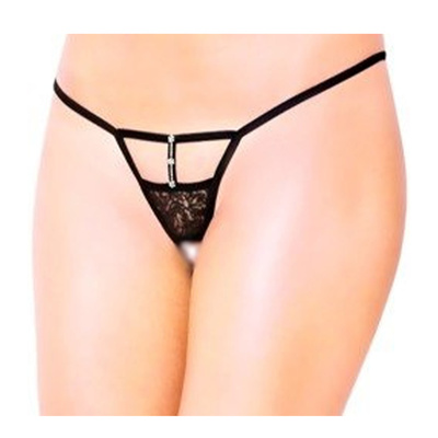 Ozdobne stringi damskie otwarte SoftLine 2461