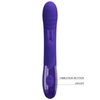 Wibrator Rabbit Cerberus Purple USB Silikon G-Spot Łechtaczka!