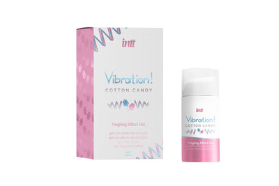 INTT Cotton Candy 15ml – Żel Wibrujący o Smaku Waty Cukrowej!