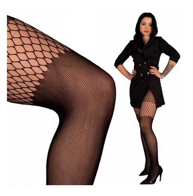 Gorące Czarne Rajstopy Anann LivCo Corsetti – Wyjątkowe Zmysłowe Wycięcia