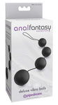 Wibrujące kulki analne czarne 17 cm Anal Fantasy Deluxe Vibro Balls 
