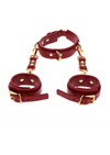 D-Ring Collar & Wrist Cuffs Taboom 17154 – Obroża z Kajdankami BDSM