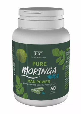 Premium Moringa + Maca Men Power Vegan – 60 kapsułek