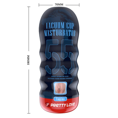 Zestaw Vacuum Cup 55 Vagina Pretty Love + Żel NEUTRAL 50ml!