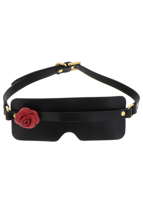 Maska na Oczy BDSM Wild Roses Mask Taboom – Skóra Wegańska