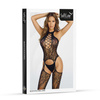 Bodystocking 2066 Black – Koronkowa Elegancja i Zmysłowość od SoftLine Collection