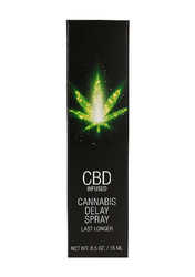 CBD Cannabis Delay Spray 15ml – Opóźniacz Wytrysku z Efektem Znieczulającym!