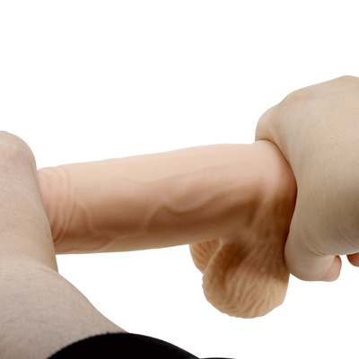 Realistyczne dildo z przyssawką i miękką skórą – Pretty Love Duvall 7.6"