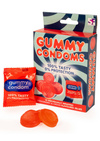 Jadalne prezerwatywy żelki truskawkowe - Gummy Condoms