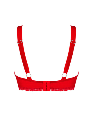 Belovya – Seksowny Biustonosz Koronkowy (Krwista Czerwień) Obsessive