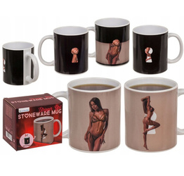 Magiczny Zabawny Kubek Striptizerka Hot&Cold Super Prezent!