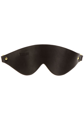 Czarna maska do seksu Taboom Vogue Blindfold – ekskluzywna opaska 17425