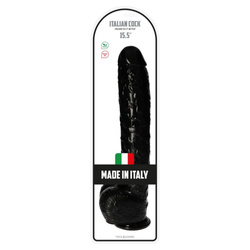 Duży Penis Naturalny Kształt z Przyssawką 42cm Italian Cock