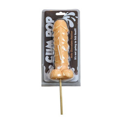 Duży Czekoladowy Penis Do Lizania, lizak - Milk Chocolate Flavour Cum Pop