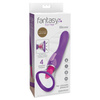 Wibrator - stymulator 4w1 lila - Fantasy for Her Ultimate Pleasure Purple