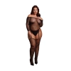 Le Désir Bodystocking 74 – Siateczkowe z Drobinkami Złota Seksowny Hit