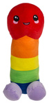Rainbow Pluszowy Mały Penisek Do Ściskania 30 cm – Uroczy i Zabawny Prezent