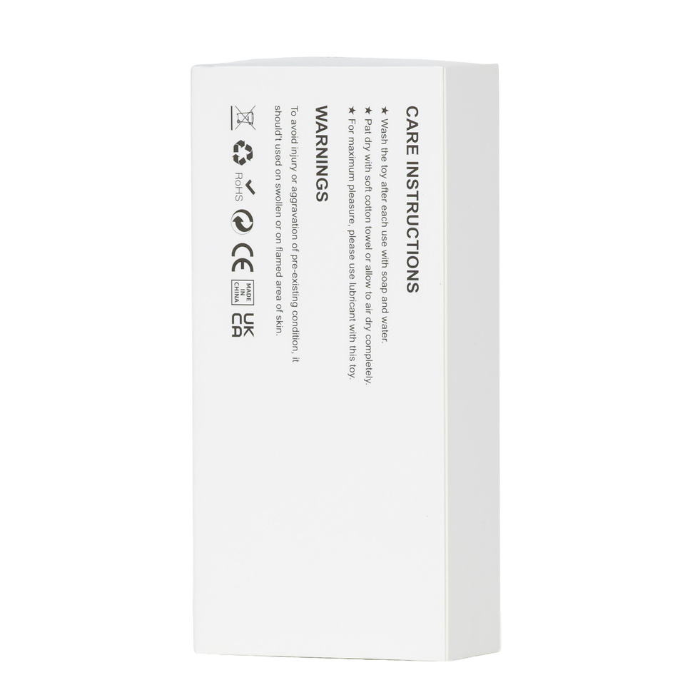 Mini Wibrator Silikonowy B-Series Fox 13 Cm, Czerwony