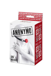 Bezpieczny Knebel Oddychający - Anonymo Gag No 0303