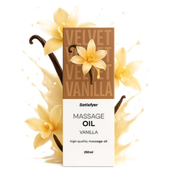 Olejek do masażu o zapachu wanilii Satisfyer Vanilla 250 ml