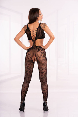Tubiana LivCo Corsetti – Uwodzicielski bodystocking open crotch