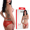 Czerwone majtki z otwartym krokiem Jade – Daring Intimates