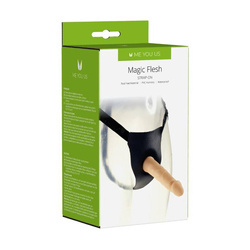 Realistyczna Proteza Penisa dla Kobiet - Magic Flesh Strap-On