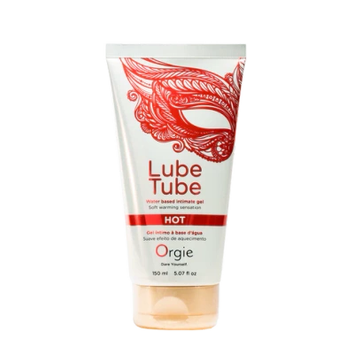 Lubrykant ORGIE Lube Tube HOT 150ml – Rozgrzewający Żel na Wodnej Bazie, Bezzapachowy!