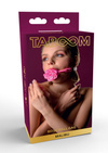 Knebel w Kształcie Róży Do Seksu BDSM TABOOM – Malibu Rose Gag dla Zwiększonej Przyjemności!