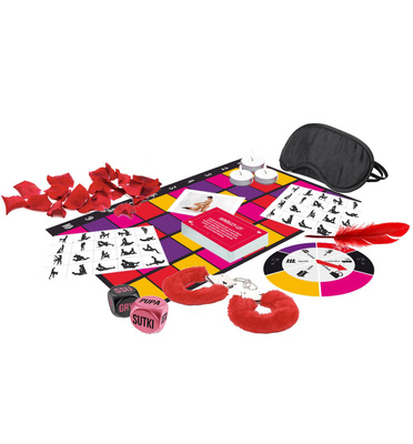 Gra Miłości – Bogaty Planszowy Komplet Erotyczny dla Par