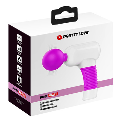 Pretty Love Magic Gun Purple – Wibrator Punktu G z 12 Funkcjami Wibracji