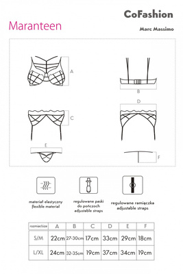 Seksowny Komplet Soledad Livco Corsetti – Biustonosz, Pas, Stringi 3w1!