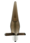Żelowa Wibrująca Wtyczka Analna Power ButtPlug Smoke