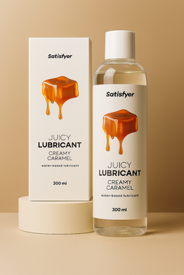 Lubrykant wodny o zapachu karmelu Satisfyer Creamy Caramel 300 ml