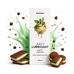Lubrykant wodny o aromacie mokki i mięty Satisfyer Minty Mocha 300 ml