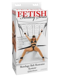 Zestaw do Krępowania w Łóźku Fetish Fantasy Bondage Belt Restraint System