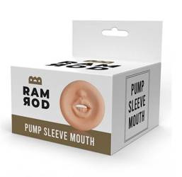 Żelowe Usta Na Pompę Erekcyjną - Uszczelka Ramrod Pump Sleeve Mouth