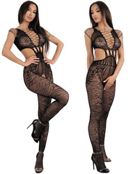 Tubiana LivCo Corsetti – Uwodzicielski bodystocking open crotch